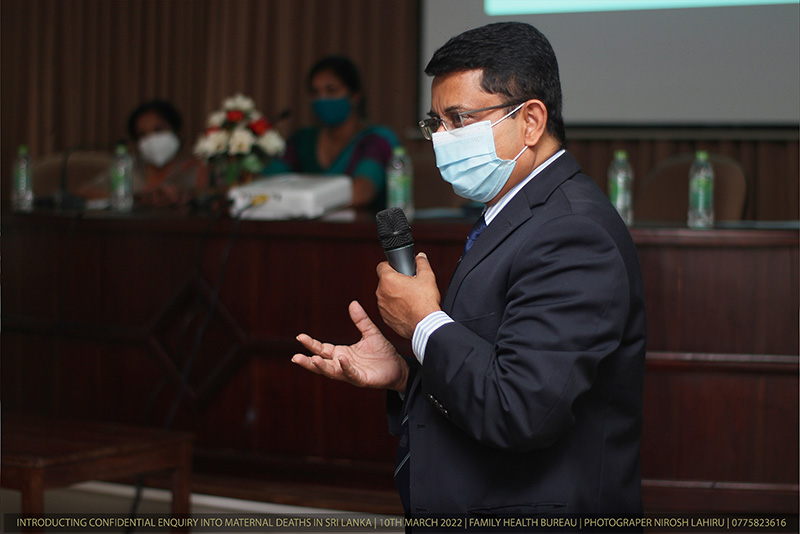 Ceremonial launch of confidential enquiry in to maternal deaths in Sri Lanka