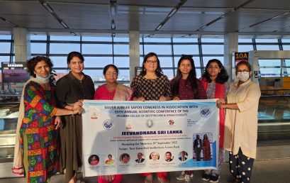 First group of delegates arrived in Sri Lanka Dr. Preethi Kumar and team