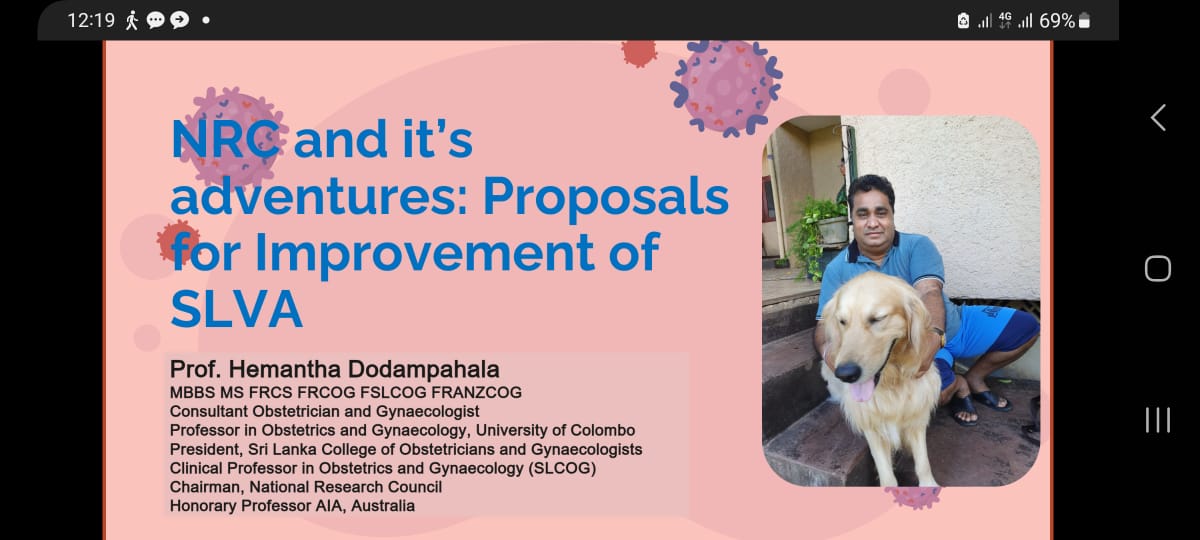 Chief Guest for the 75th Annual Scientific Sessions of the Sri Lanka