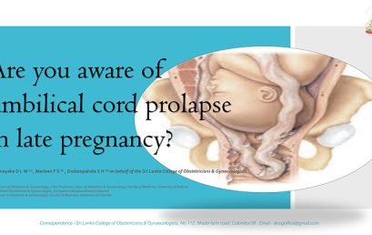 Are you aware of umbilical cord prolapse in late pregnancy?