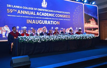 59th Annual Academic Congress of the Sri Lanka College of Obstetricians & Gynaecologists – Inauguration Ceremony 